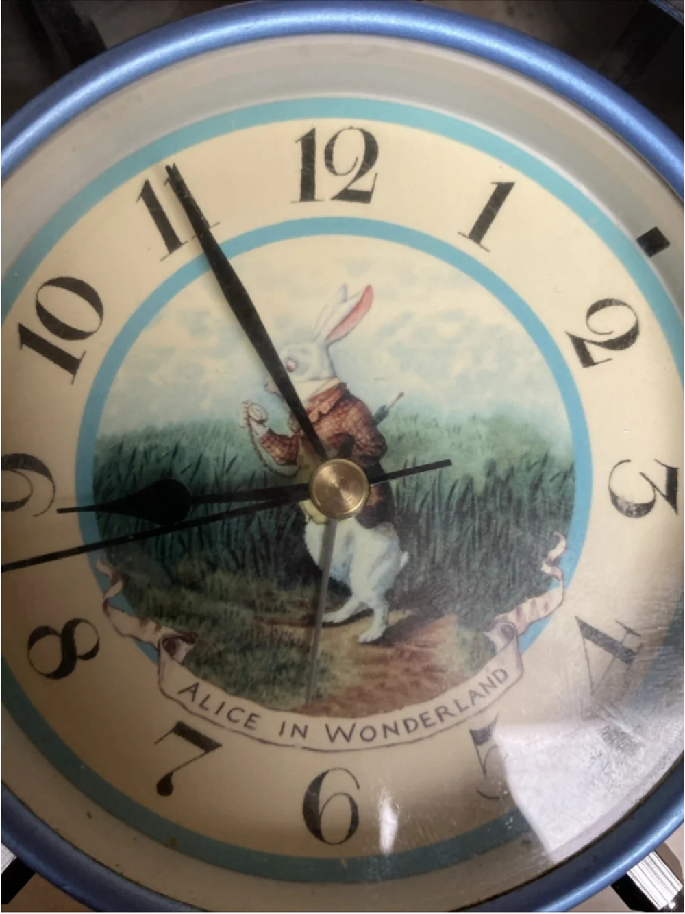 Alice In Wonderland Alarm Clock Made Exclusively For Roger Lascelles Clocks